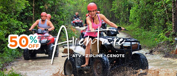 tour atv doble cancun